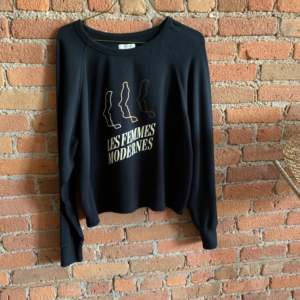 Madewell Les Femmes Moderne Sweatshirt. XL.